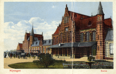 170133 Gezicht op het S.S.-station Nijmegen te Nijmegen.
